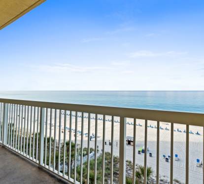 Large balcony