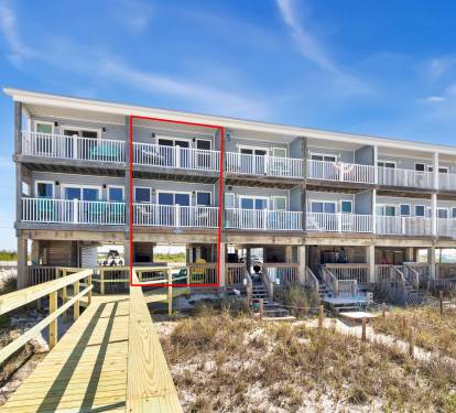 Oceanfront townhouse