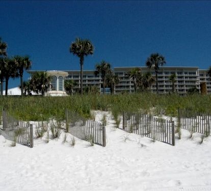 View of the Condo from the Beach