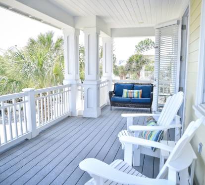 Private Balcony off Master