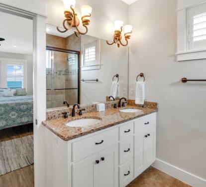 Master bathroom