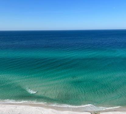 Beautiful Emerald water!  It doesn't get any better than this.