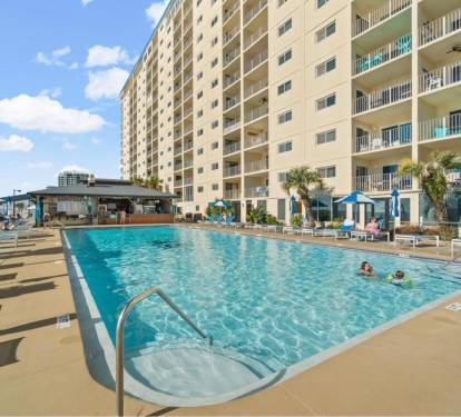 One of two pools + The Sandbar