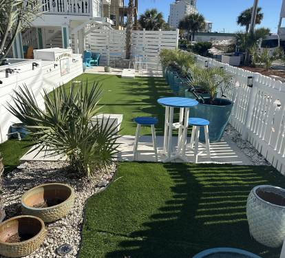Great outside living and activities 