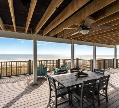 Enjoy Your Meals Outside While Watching for Dolphins 