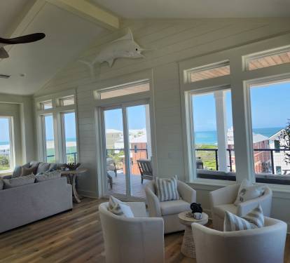 Sitting Room Overlooking the Gulf