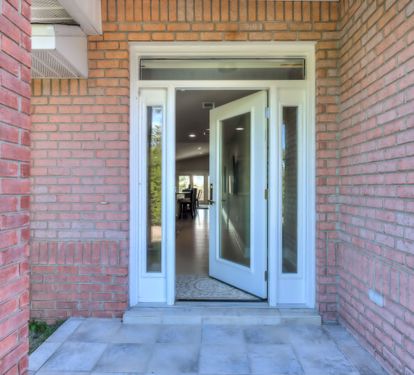Entryway to your vacation home