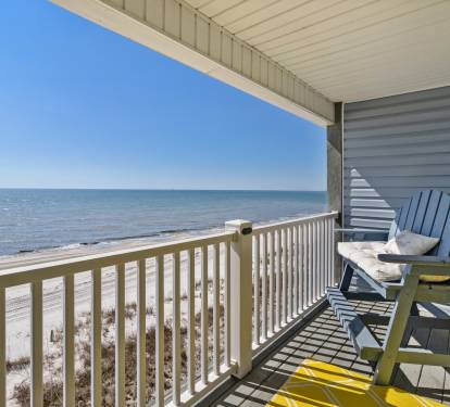 oceanfront balcony