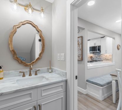 Half Bath Off Living