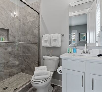 Bathroom in 2 Queen Room