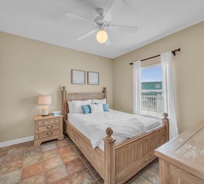 West front queen bedroom, tv, ensuite bathroom