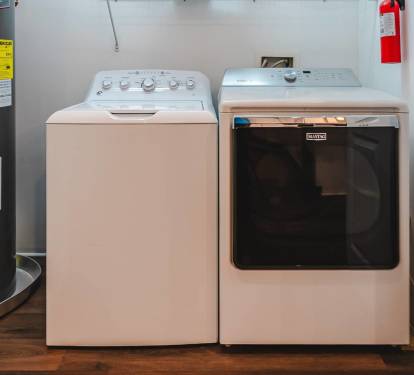 SunScape's Laundry is off the Kitchen