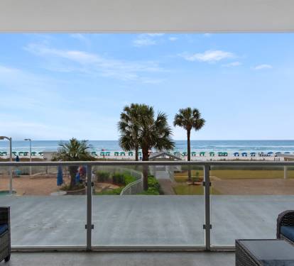 Private balcony with Gulf views