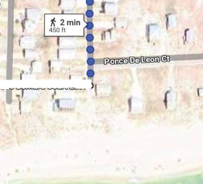 Distance to the beach