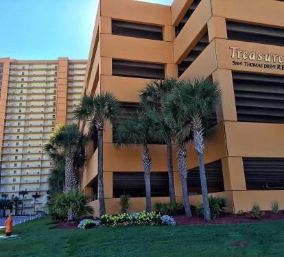 Treasure Island parking garage