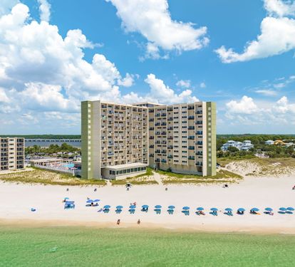 Beachfront View of Pinnacle Port