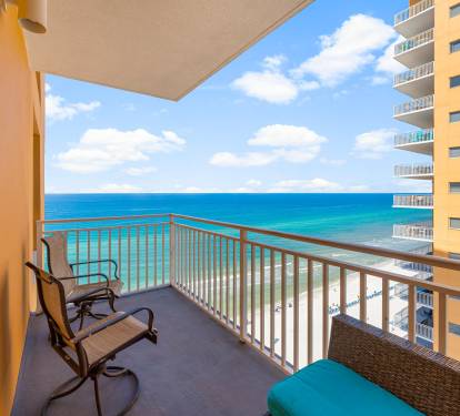 Gulf View Balconies in every Room