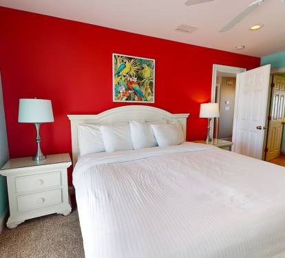 First floor master with king bed