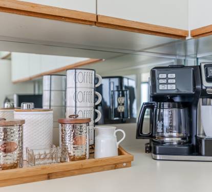 Stocked Coffee & Tea Bar