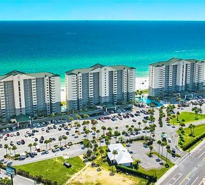 Long Beach Resort is a premier, low density, beachfront property with plenty of ground level parking.
