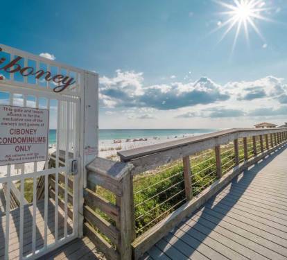 Private Beach Access - A short, scenic stroll brings
you straight to the surf from your condo.