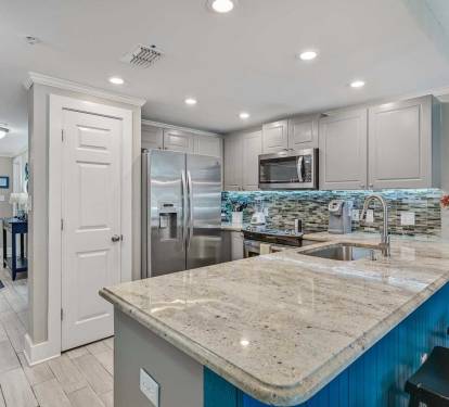 Fully Equipped and Family Ready - Stainless steel
appliances, granite counters, and everything you
need to prep quick breakfasts or full dinners