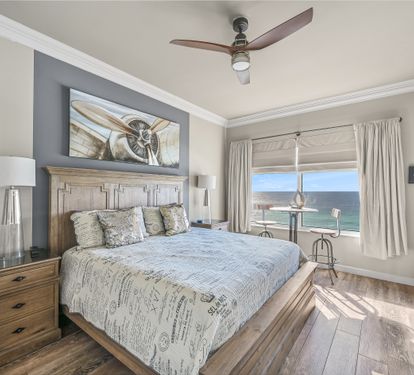 Master Bedroom King bed