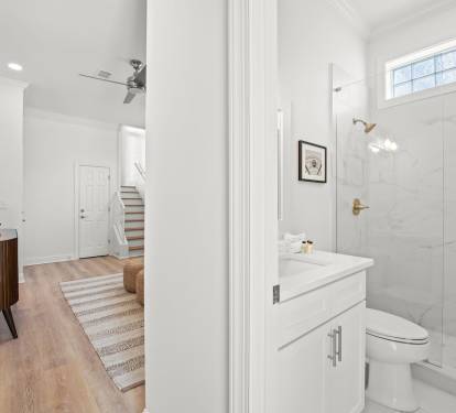 First Floor: Guest Bathroom
