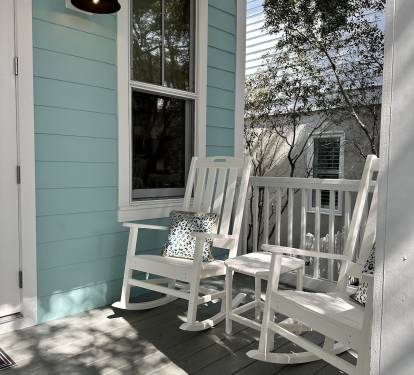 Come sit awhile in dappled sunshine. Read, relax!