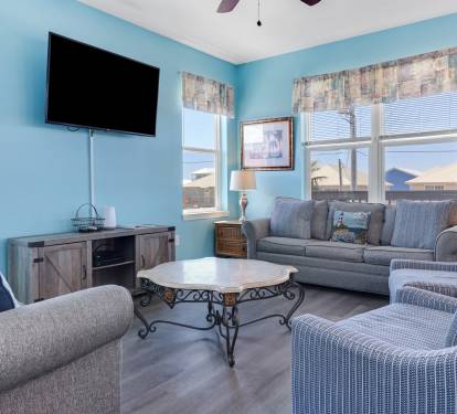 Sofabed and swivle chairs