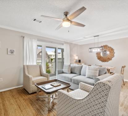 Very open and roomy common area