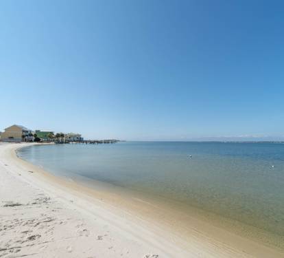 Private Soundside Beach Area