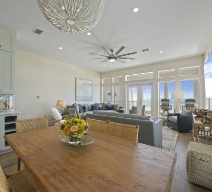 2nd Floor Family / Dining Area with Ocean View