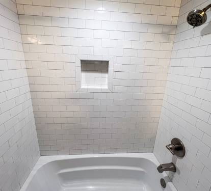 Hall bathtub