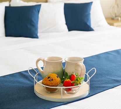 Enjoy breakfast in bed