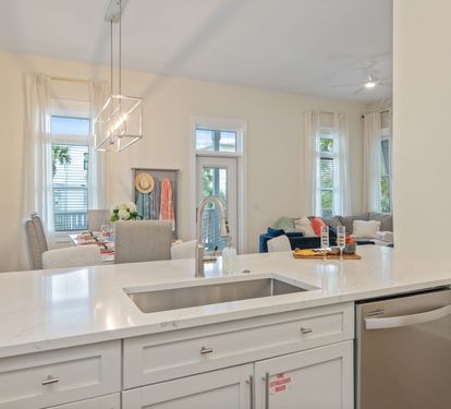 Fully stocked kitchen perfect for gatherings