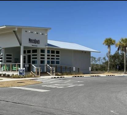 Mexico Beach welcome center 