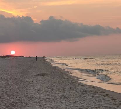 Sun Rise from our beach
