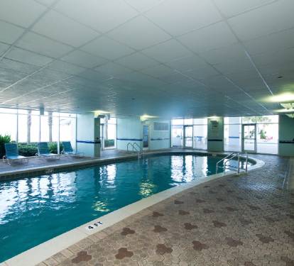 Indoor Heated Pool at Tower 1