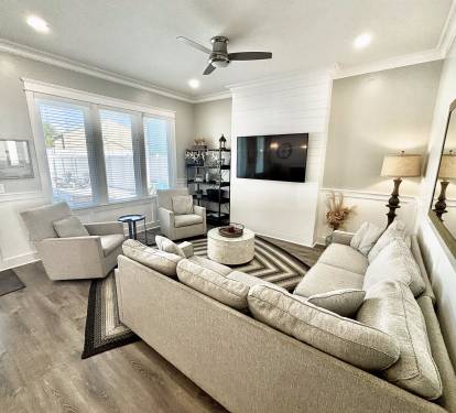 Bright and open living room