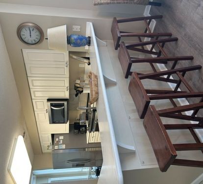 Kitchen and Bar with seating