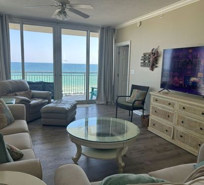 View from living room - on the beach !