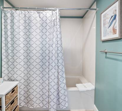 Ocean Oasis with oversized soaking tub