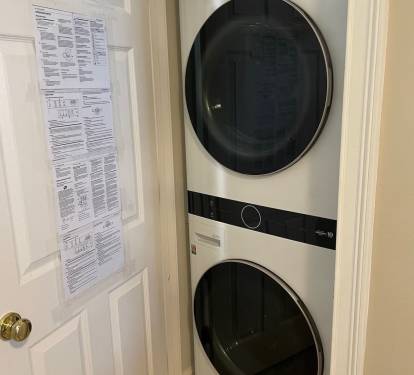 New Fullsize Washer/Dryer