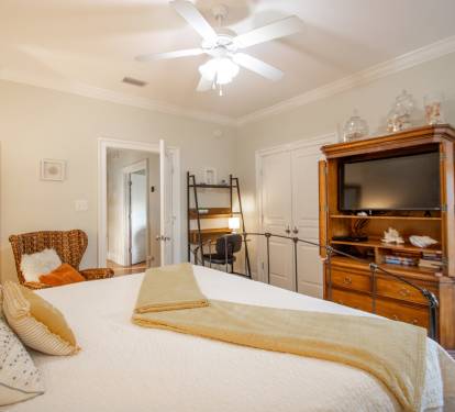 Master Bedroom with Desk Area