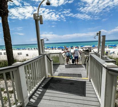 From The Tiki Bar Down To Beach!