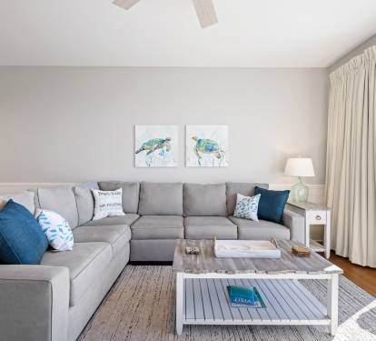 Make precious family memories snuggled on the sectional.