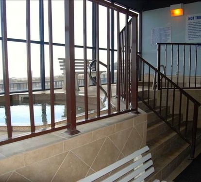 Indoor Hot Tubs with Gulf View