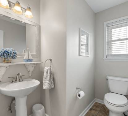 Half Bath Off Kitchen