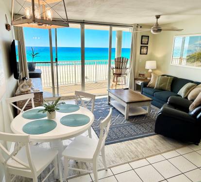 Absolutely stunning views from this bright and airy living space.